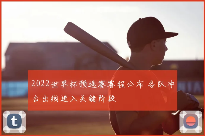 2022世界杯预选赛赛程公布 各队冲击出线进入关键阶段