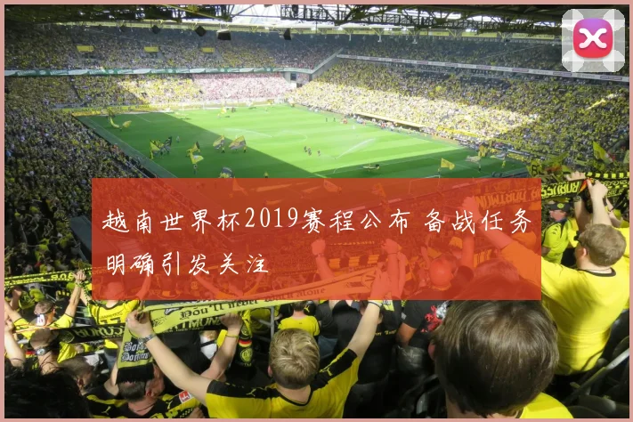 越南世界杯2019赛程公布 备战任务明确引发关注
